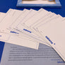 Postcards collection (with its box) of Sabena 75th anniversary — LARGE SIZE 23 x 15 cm —