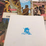 Coffret « Les grandes évasions » SABENA comprenant cinq brochures (1968)
