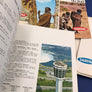 Coffret « Les grandes évasions » SABENA comprenant cinq brochures (1968)