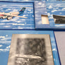 Postcards collection (with its box) of Sabena 75th anniversary — LARGE SIZE 23 x 15 cm —