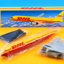 MAQUETTE À MONTER — Boeing 757-200 - 🇩🇪 DHL Express — 24 cm