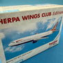 DIE-CAST MODEL — 🇬🇧 British Airways — Boeing 737-400 "Saudi Arabia" — Herpa Wings — 1:500 — WITH ORIGINAL BOX —