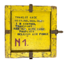 Caisse de transport militaire (authentique) – Belgian Air Force — 36 × 30 cm hauteur