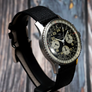 Breitling Chronographe Navitimer Cosmonaute Boite & Papiers (1973)