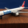 DIE-CAST MODEL — BALAIR — BOEING 757-200 — HERPA — 1:500 — WITH ORIGINAL BOX —