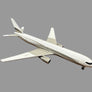 DIE-CAST MODEL — Roman Abramovic Enterprises “private jet / VIP aircraft”— Boeing 767-300 — HERPA — 1:500 — WITH ORIGINAL BOX —