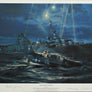 MISSION BEYOND DARKNESS — Robert Taylor — Signed Limited Edition (586/750) — Lithograph — Framed