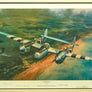 DOOLITTLE'S D-DAY — Robert Taylor — Signed Limited Edition 241/500 — Lithograph — Framed