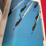 LES DIABLES ROUGES la patrouille acrobatique belge (prix réduit : une griffe s/la couverture et deux pages décousues).