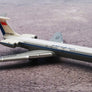 DIE-CAST MODEL — 🇷🇺 Aeroflot — ILYUSHIN IL-62 — HERPA — 1/500 — WITH ORIGINAL BOX —