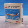 DIE-CAST MODEL — 🇺🇸 City of Everett — Boeing 747-100 — Herpa Wings — 1:500 — WITH ORIGINAL BOX —