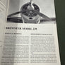 SUOMEN ILMAVOIMIEN HISTORIA (1A) — Brewster Model 239 osa 1 —