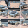 HERPA WINGS SCENIX — AÉROPORT MINIATURE COMPLET — AIRPORT DIORAMA — 1:500