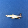 LOT OF 2 VINTAGE AIR FRANCE LAPEL PINS — MINIATURE SIZE — GOLD-PLATED ENAMEL — CIRCA 1990–2000
