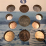 Set de monnaies commémoratives « Fleur de Coin » 75 ANS SABENA