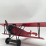 Biplan Fokker D.VII 1/72e (GRANDE TAILLE 48 cm x 34 cm) VINTAGE en plastique