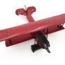 Biplan Fokker D.VII 1/72e (GRANDE TAILLE 48 cm x 34 cm) VINTAGE en plastique