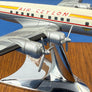 DIE-CAST MODEL — Air Ceylon — Lockheed L-1049 Super Constellation — Herpa — 1:200 (LARGE SIZE 17.7 cm X 18.7 cm) — WITH ORIGINAL BOX —