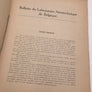 (N°1 JANVIER 1922) BULLETIN DU LABORATOIRE AÉROTECHNIQUE DE BELGIQUE