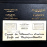 MANUEL pour les CADRES DE RÉSERVE/HANDBOEK voor RESERVE KADER - Carnet de Silhouettes d’avions/Boekje met Vliegtuigensilhouetten