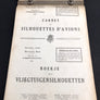 MANUEL pour les CADRES DE RÉSERVE/HANDBOEK voor RESERVE KADER - Carnet de Silhouettes d’avions/Boekje met Vliegtuigensilhouetten