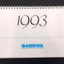 CALENDRIER/KALENDER SABENA 1993