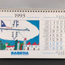 CALENDRIER/KALENDER SABENA 1993