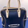 Sac de cabine SABENA belgian world airlines (Circa 1956) + photos originales du prototype et modèle déposé du Service de Publicité SABENA