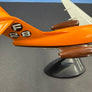 Fokker F28 Fellowship — maquette métal — 39 x 32 cm — fabrication hollandaise