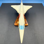 Maquette Concorde British Airways sur socle bois – 60 x 26 cm — 1:100 —