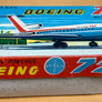 Maquette en tôle lithographiée – Boeing 727 Pan Am (N507PA) – T.T. Japan – avec boîte – échelle ~1:150