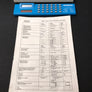 Sabena KBC-1 Dual Power Keyboard Calculator