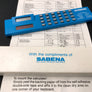 Sabena KBC-1 Dual Power Keyboard Calculator