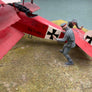 Diorama d'un triplan allemand Fokker F.I — 1/48 —