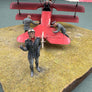 Diorama d'un triplan allemand Fokker F.I — 1/48 —
