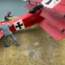 Diorama d'un triplan allemand Fokker F.I — 1/48 —