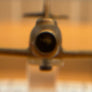 🇷🇺 MiG-15 — 1:135 — Métal patiné bronze – socle en marbre — vers 1950/60 —