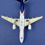 Maquette de présentation d’un Airbus A320-214 de la compagnie "brussels airlines" “Belgian Red Devils” (OO-SND) — 1/200 —