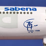 DIE-CAST METAL MODEL — 🇧🇪 SABENA 75th Anniversary — Airbus A340-211 OO-SCY — Herpa Wings — Approx. 1:225 —