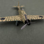 Maquette en plastique du chasseur japonais Nakajima Ki-43 Hayabusa, Seconde Guerre mondiale, échelle env. 1/72.