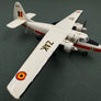 Maquette montée (plastique) — Avion miniature militaire belge – Percival Pembroke C.54 — OT-ZAK / RM-11 (1/72)