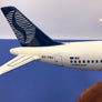 Maquette de bureau Airbus A320 SABENA OO-SNJ – socle bois – 38 cm