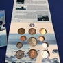 Set de monnaies commémoratives « Fleur de Coin » 75 ANS SABENA