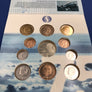 Set de monnaies commémoratives « Fleur de Coin » 75 ANS SABENA
