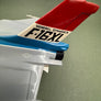 Maquette du F-16 XL, prototype expérimental — 40 cm x 26 cm —