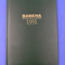 SABENA BELGIAN WORLD AIRLINES 1991 — AGENDA CUIR (NEUF DE STOCK) —
