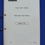 FLIGHT SAFETY TRAINING — CABIN CREW FLIGHT MANUAL — GENERAL DATA