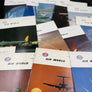Collection of 67 issues covering the years 1965–1983 "AIR WORLD" – ESSO (Exxon International Corporation)