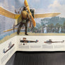 FLIGHT GREAT PLANES OF THE CENTURY — Three-dimensional illustrations of airplanes from the Wright Brothers — (Pop-Up Book)