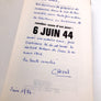 Rendez–vous d'un jour 6 JUIN 44 (dédicacé)